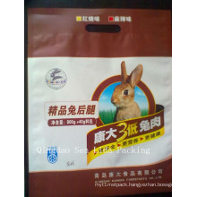 Mattebopp/PE Lamilated Food Packaging Bag with Carrier